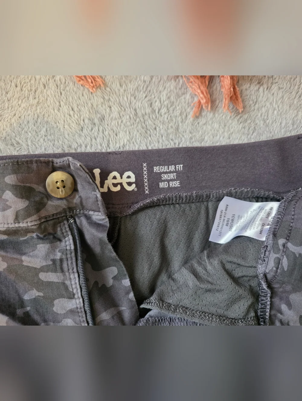 Lee Regular Fit Mid Rise Skort - Picture 4 of 7